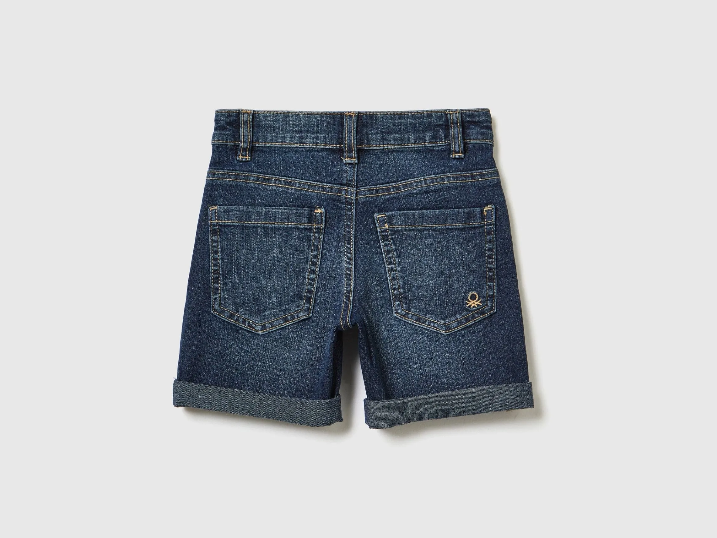 "Eco-Recycle" denim bermudas