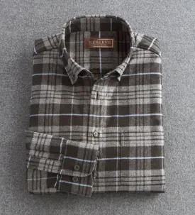 Reserve Ceramica Plaid Long Sleeve Shirt
