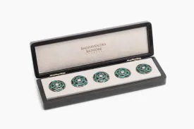 RR SILVER BANDHGALA BUTTON SETS