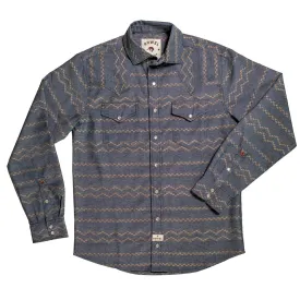 Sandy Denim-Tech Flannel Work Shirt
