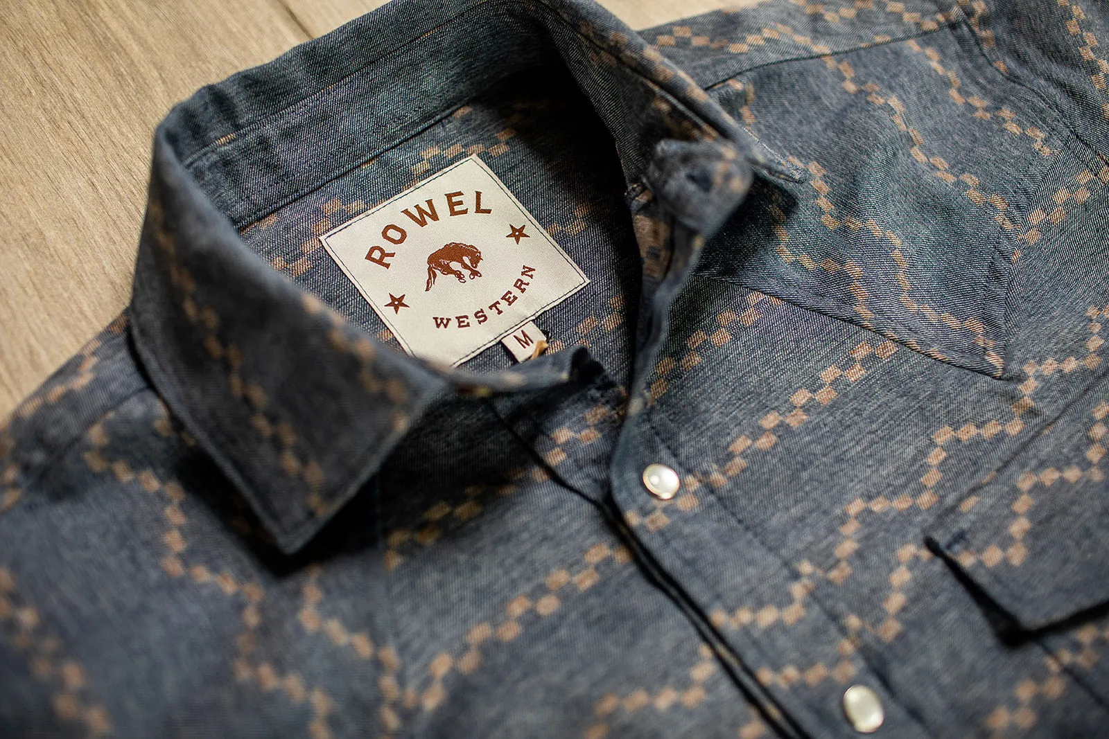Sandy Denim-Tech Flannel Work Shirt