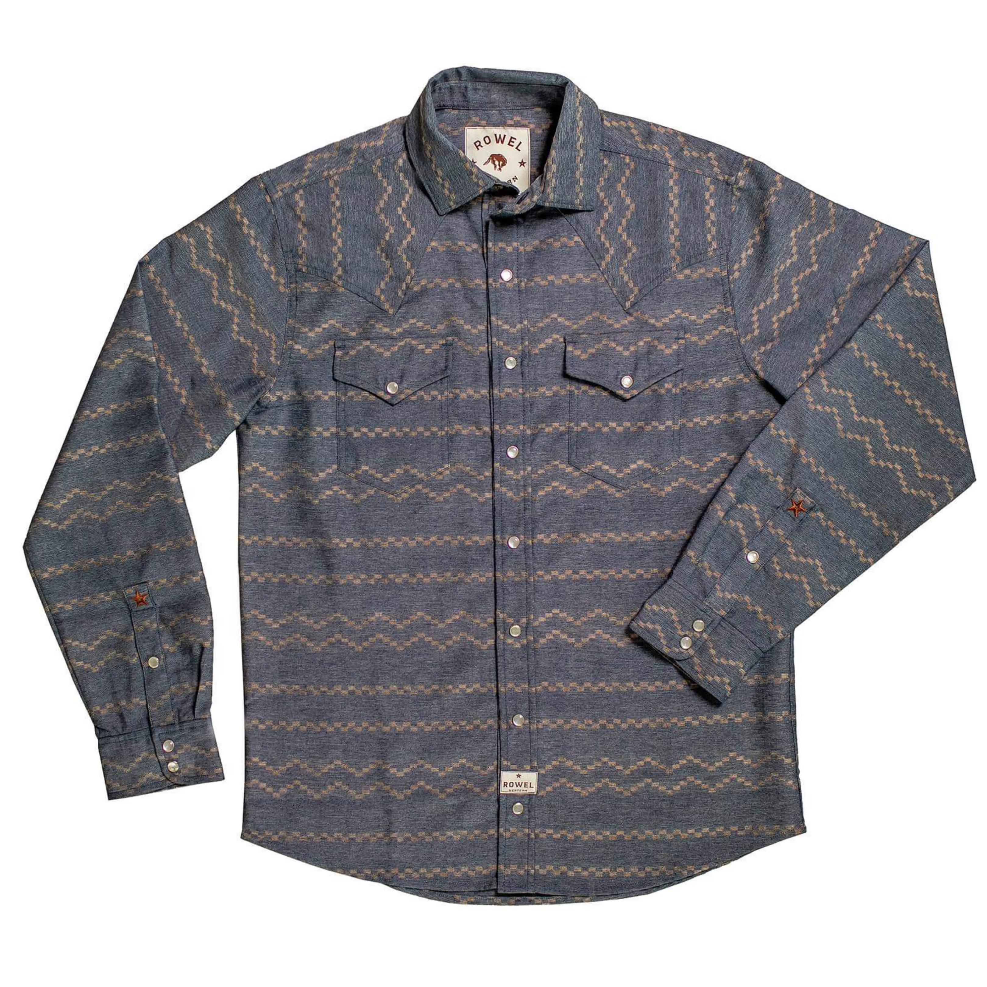 Sandy Denim-Tech Flannel Work Shirt