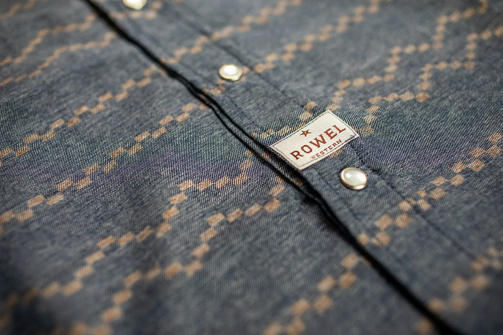 Sandy Denim-Tech Flannel Work Shirt