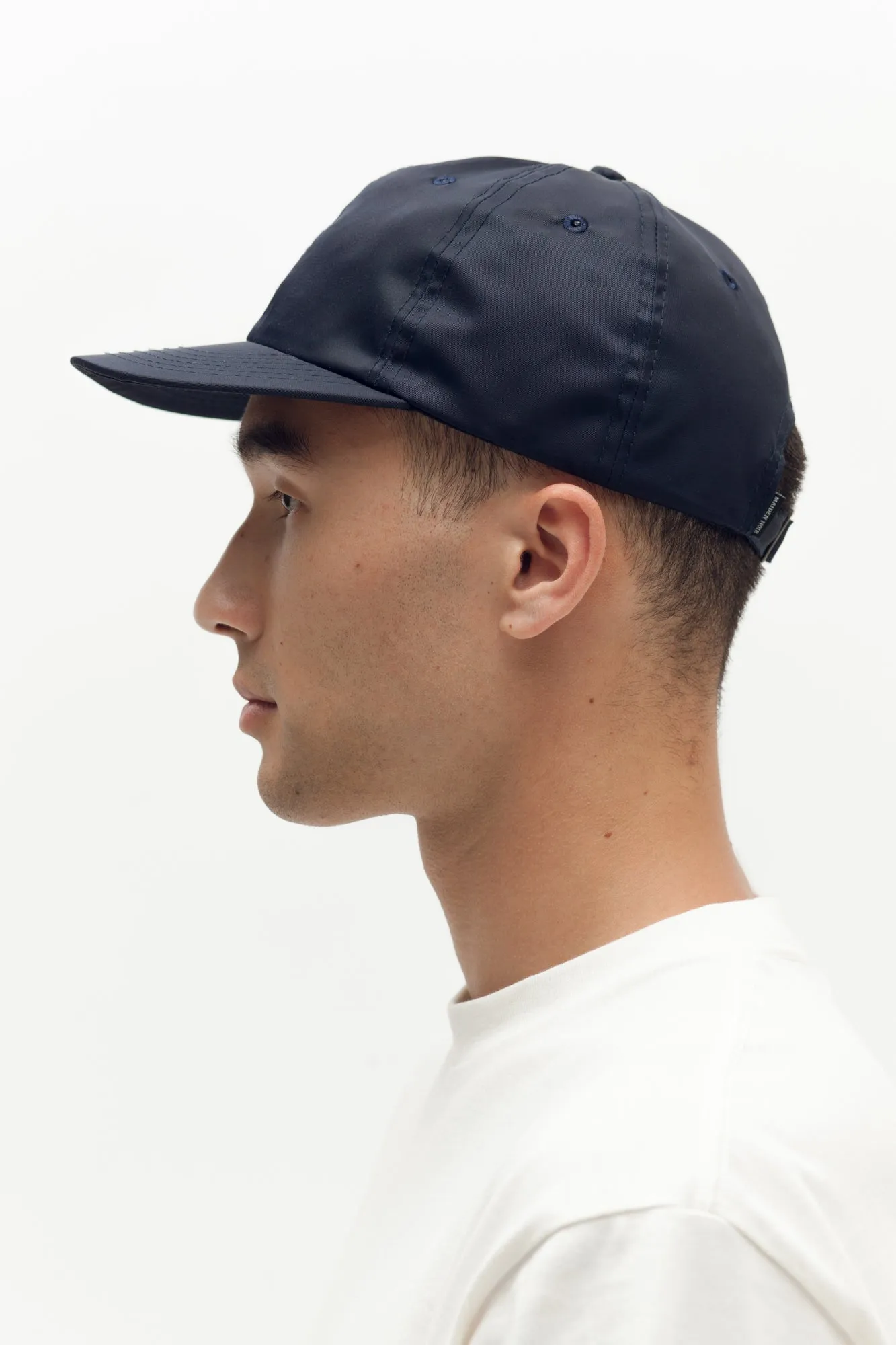 Satin Ball Cap - Navy
