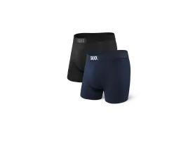 SAXX Boxer Brief 2 Pack Black/Navy