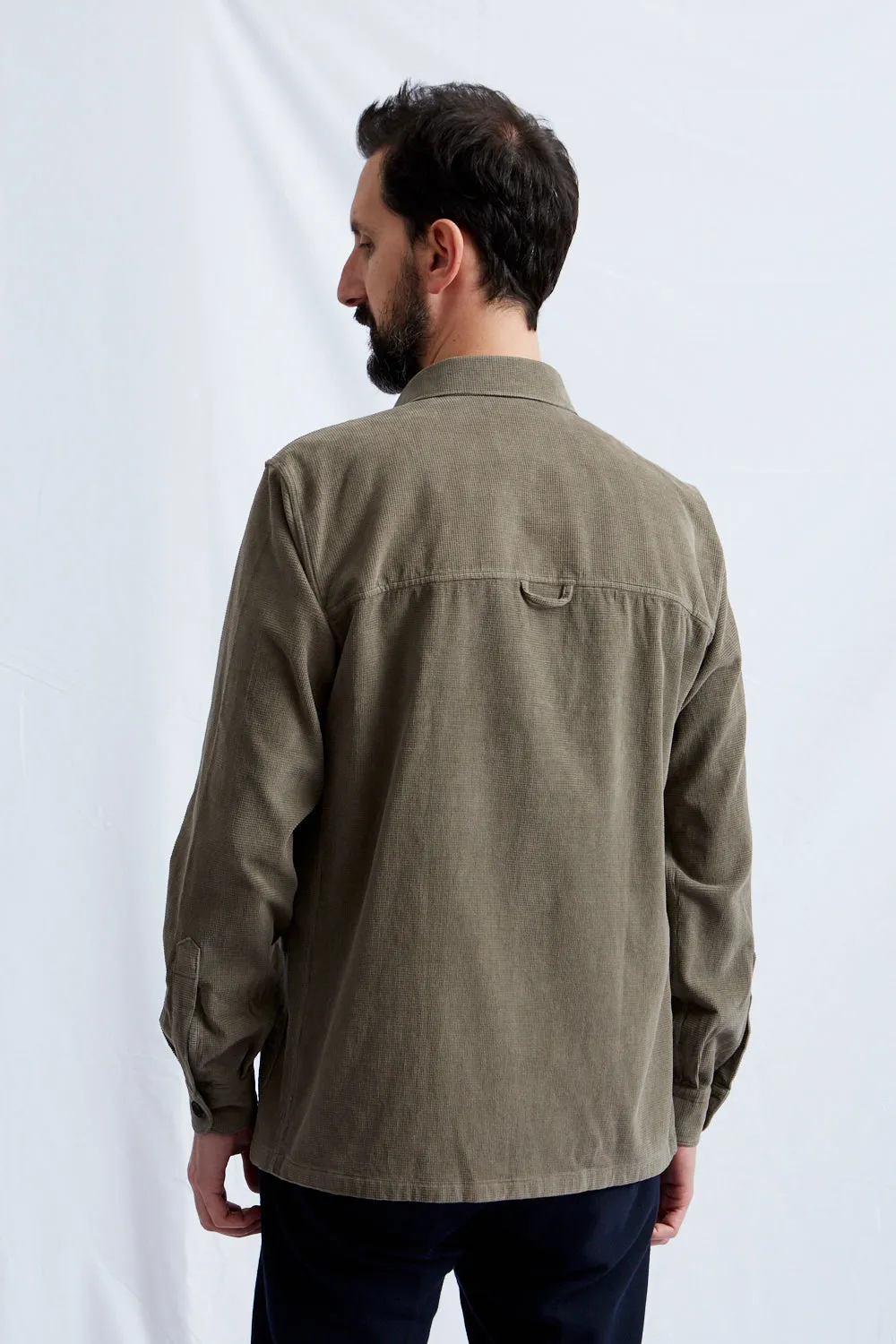 SERGIO cross corduroy taupe 2228