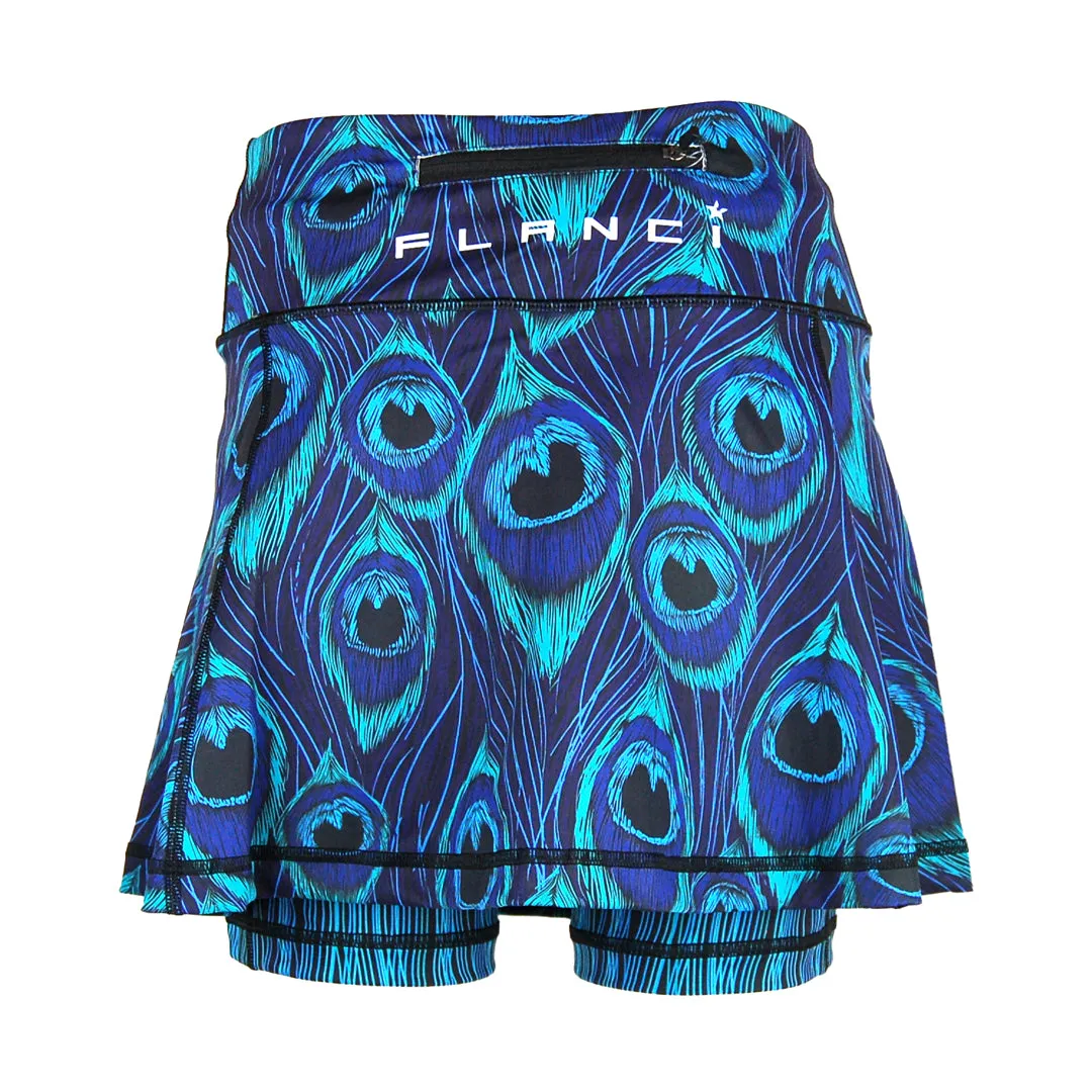 Skort | Blue Peacock
