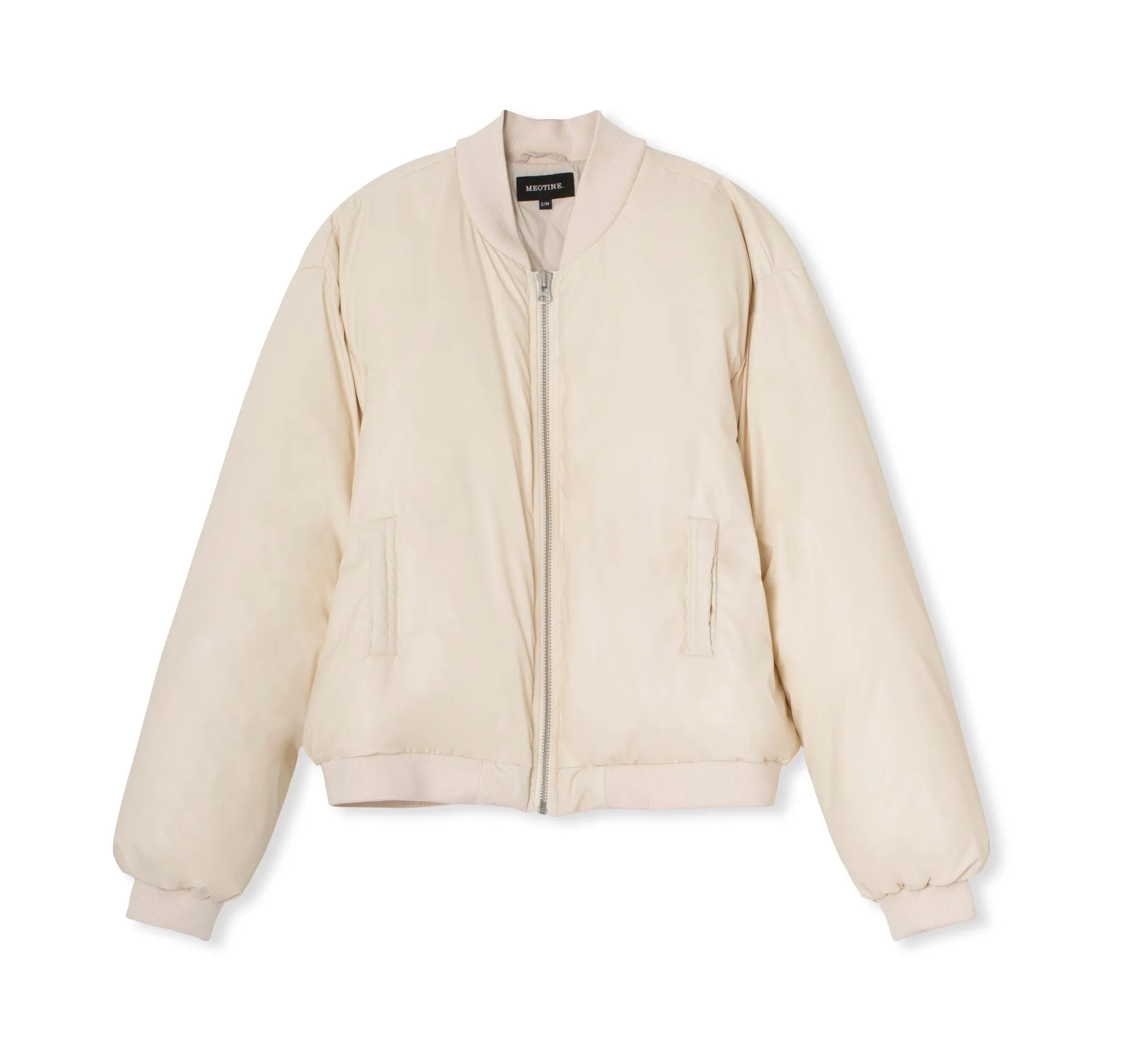 SOL BOMBER JACKET - CRÈME