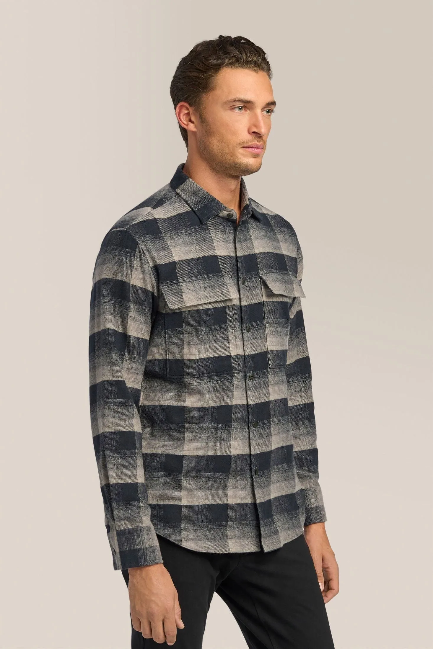 Stadium Shirt Jacket | Responsible Cotton Flannel