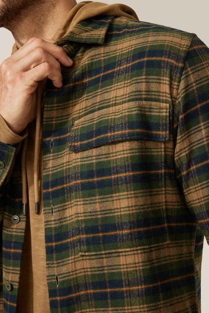 Stadium Shirt Jacket | Responsible Cotton Flannel