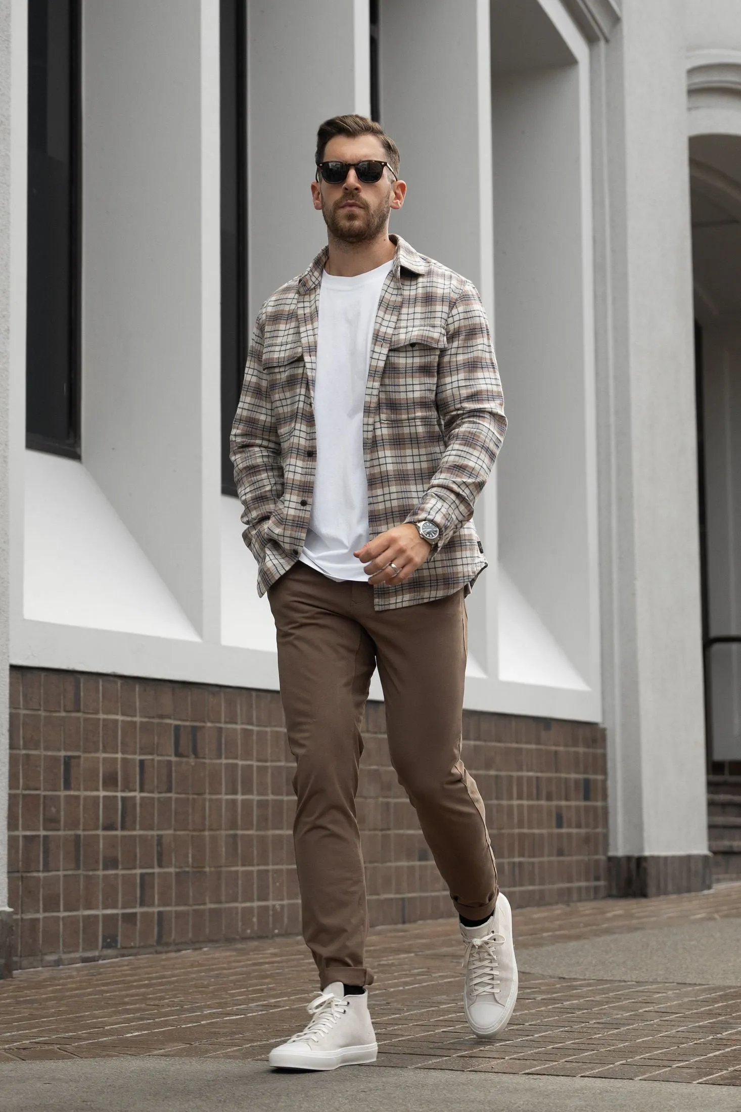 Stadium Shirt Jacket | Responsible Cotton Flannel