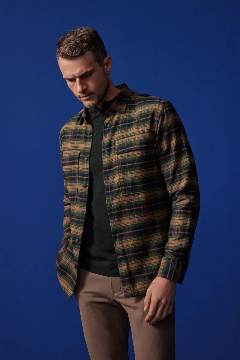 Stadium Shirt Jacket | Responsible Cotton Flannel