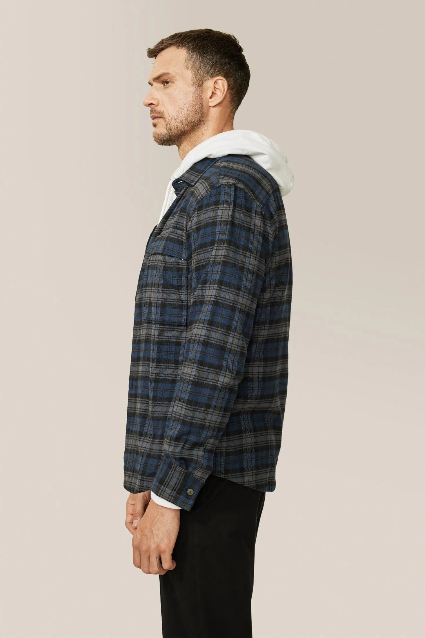 Stadium Shirt Jacket | Responsible Cotton Flannel