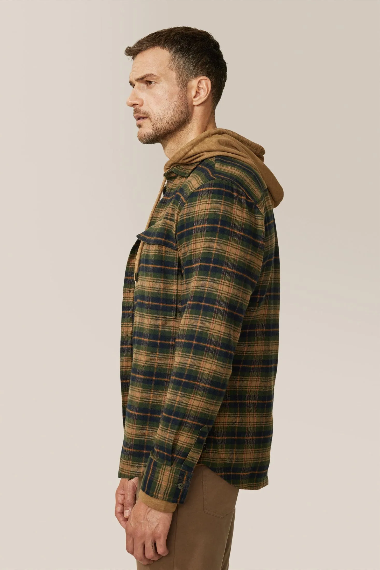 Stadium Shirt Jacket | Responsible Cotton Flannel