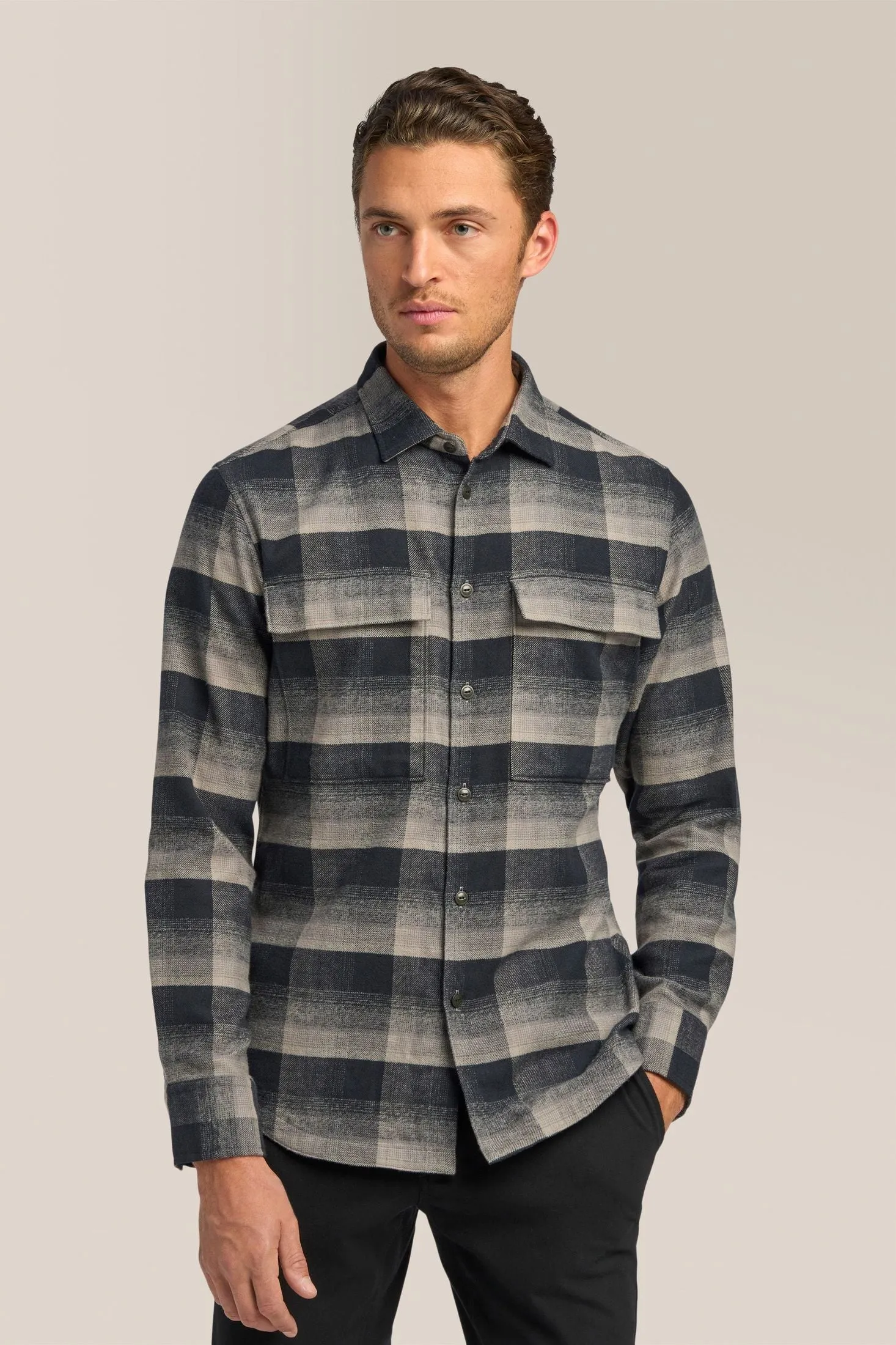 Stadium Shirt Jacket | Responsible Cotton Flannel