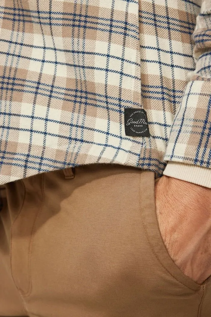 Stadium Shirt Jacket | Responsible Cotton Flannel
