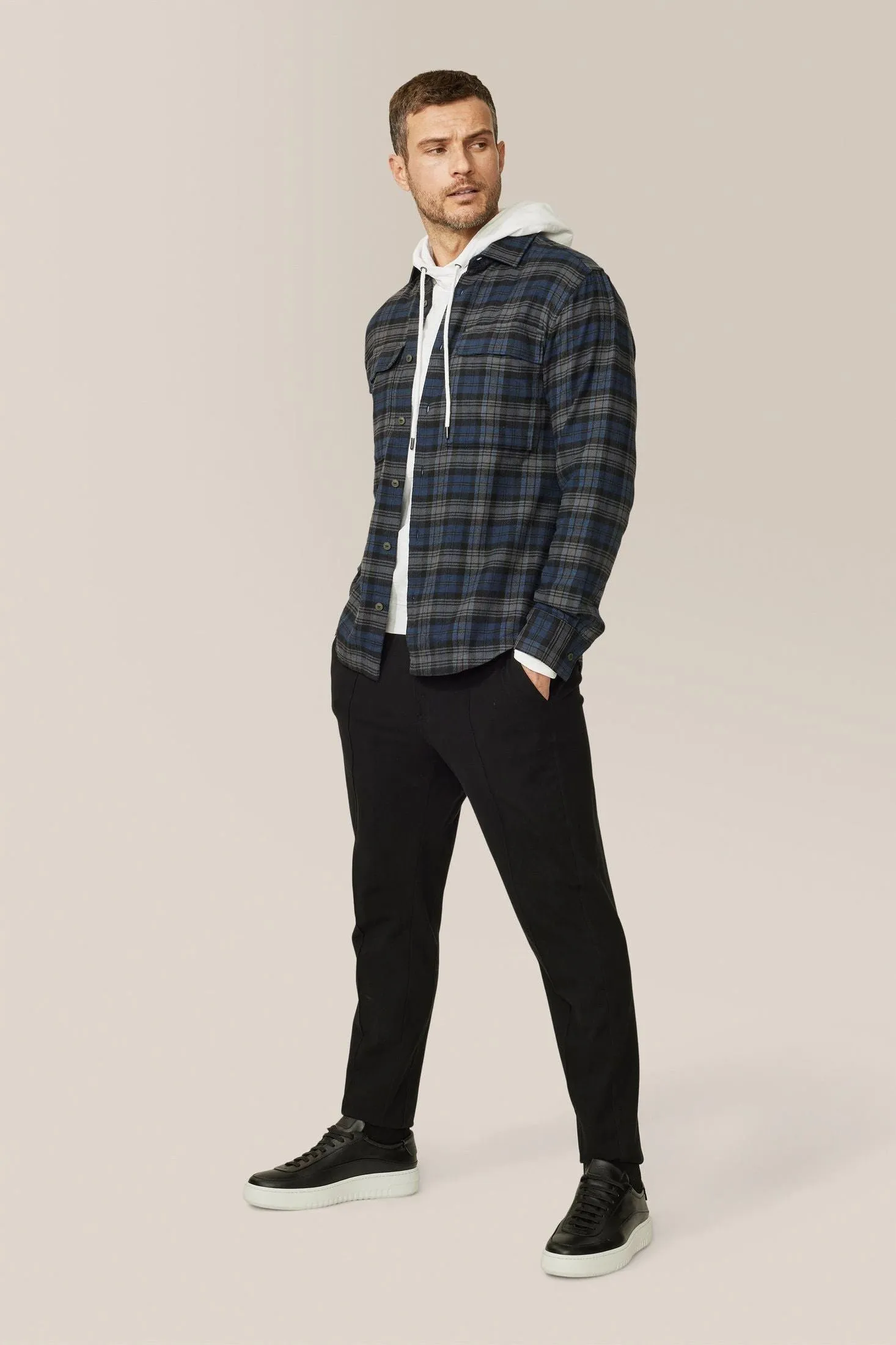 Stadium Shirt Jacket | Responsible Cotton Flannel