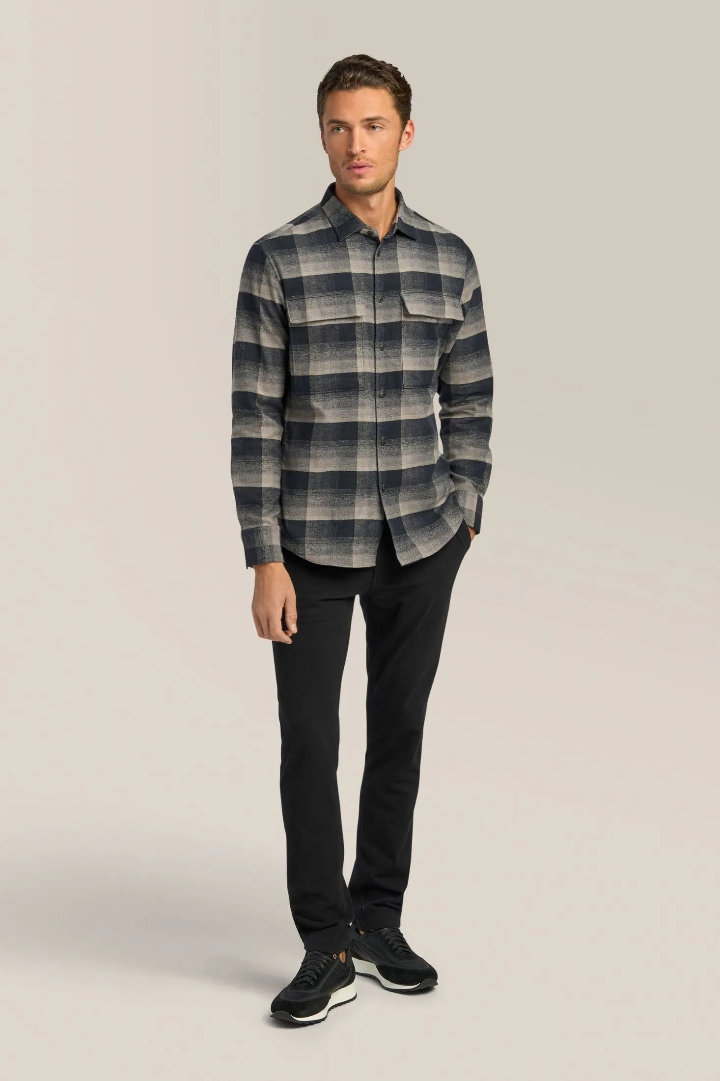 Stadium Shirt Jacket | Responsible Cotton Flannel