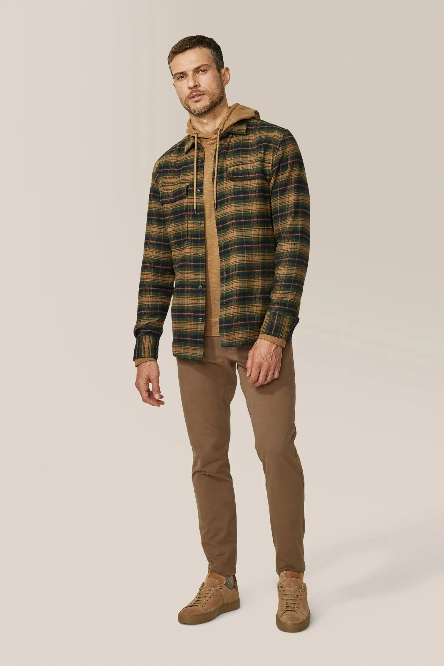 Stadium Shirt Jacket | Responsible Cotton Flannel