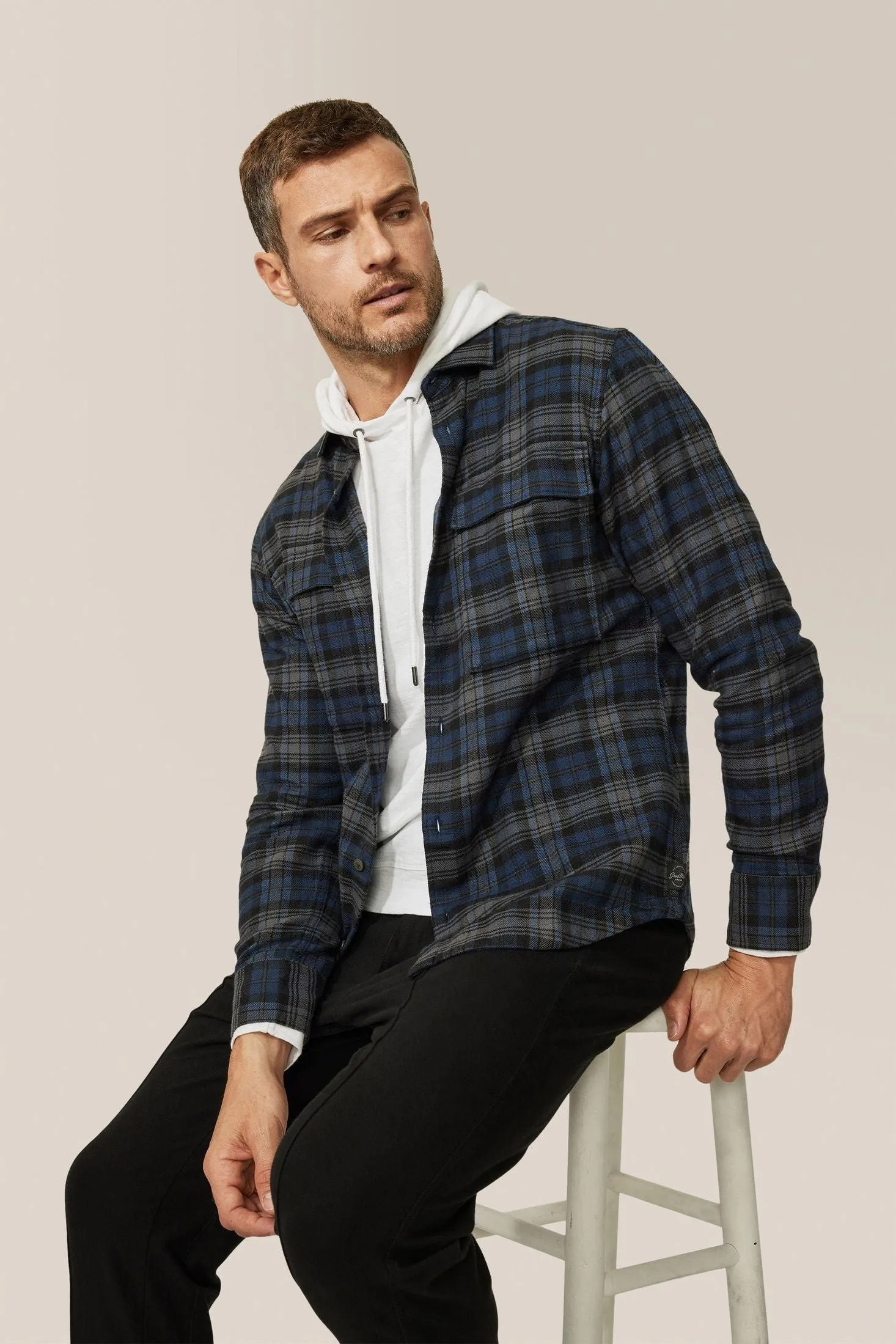 Stadium Shirt Jacket | Responsible Cotton Flannel