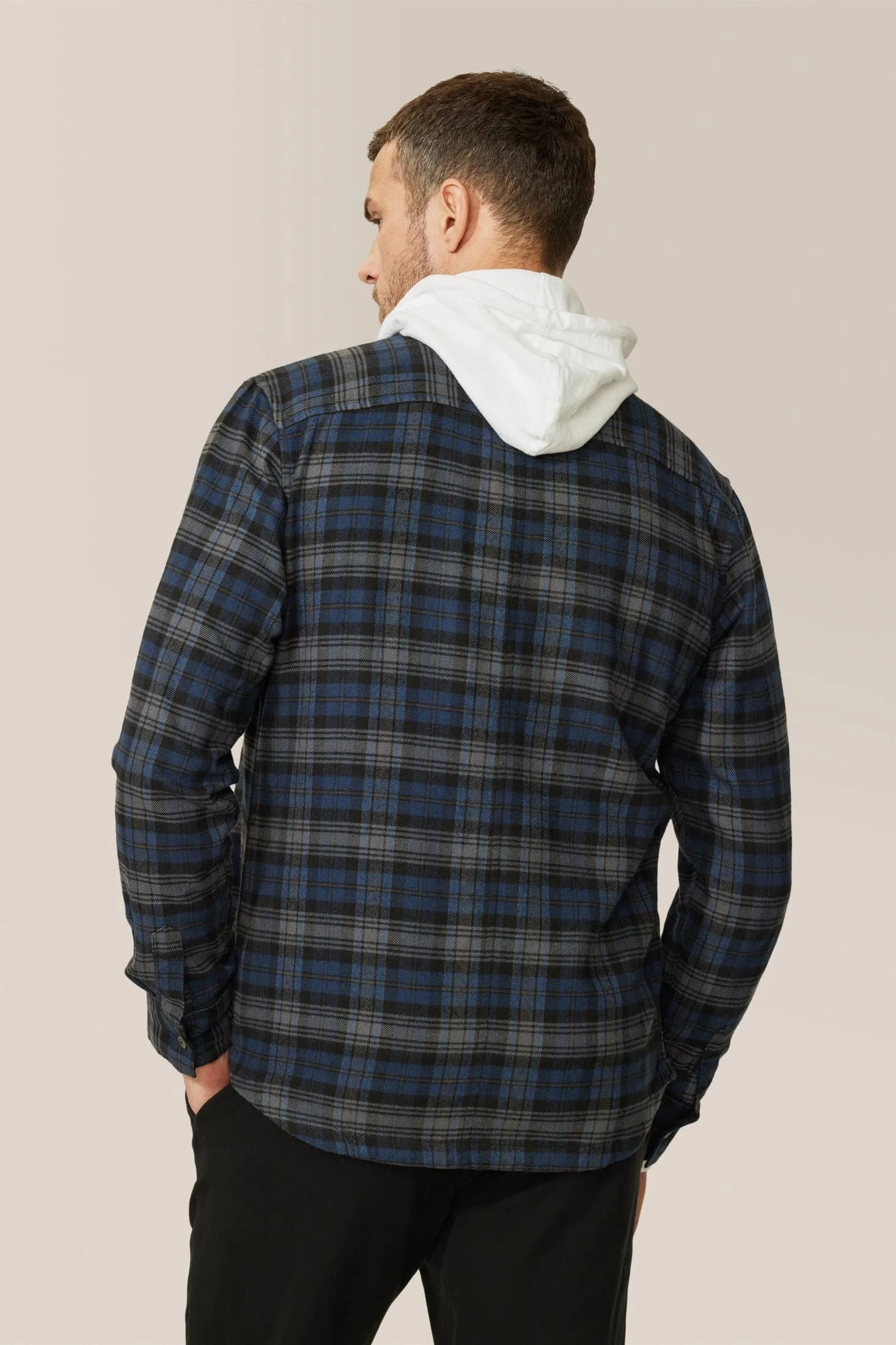 Stadium Shirt Jacket | Responsible Cotton Flannel