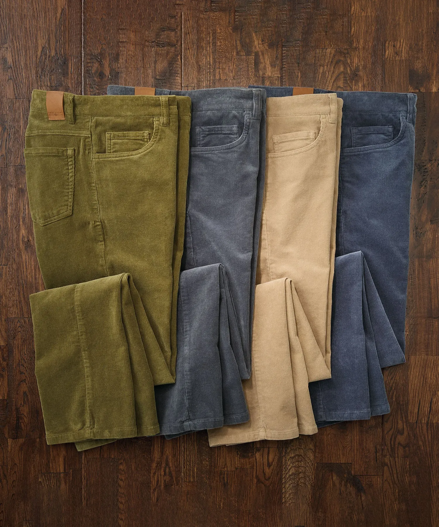 Stretch Cord Five-Pocket Pant