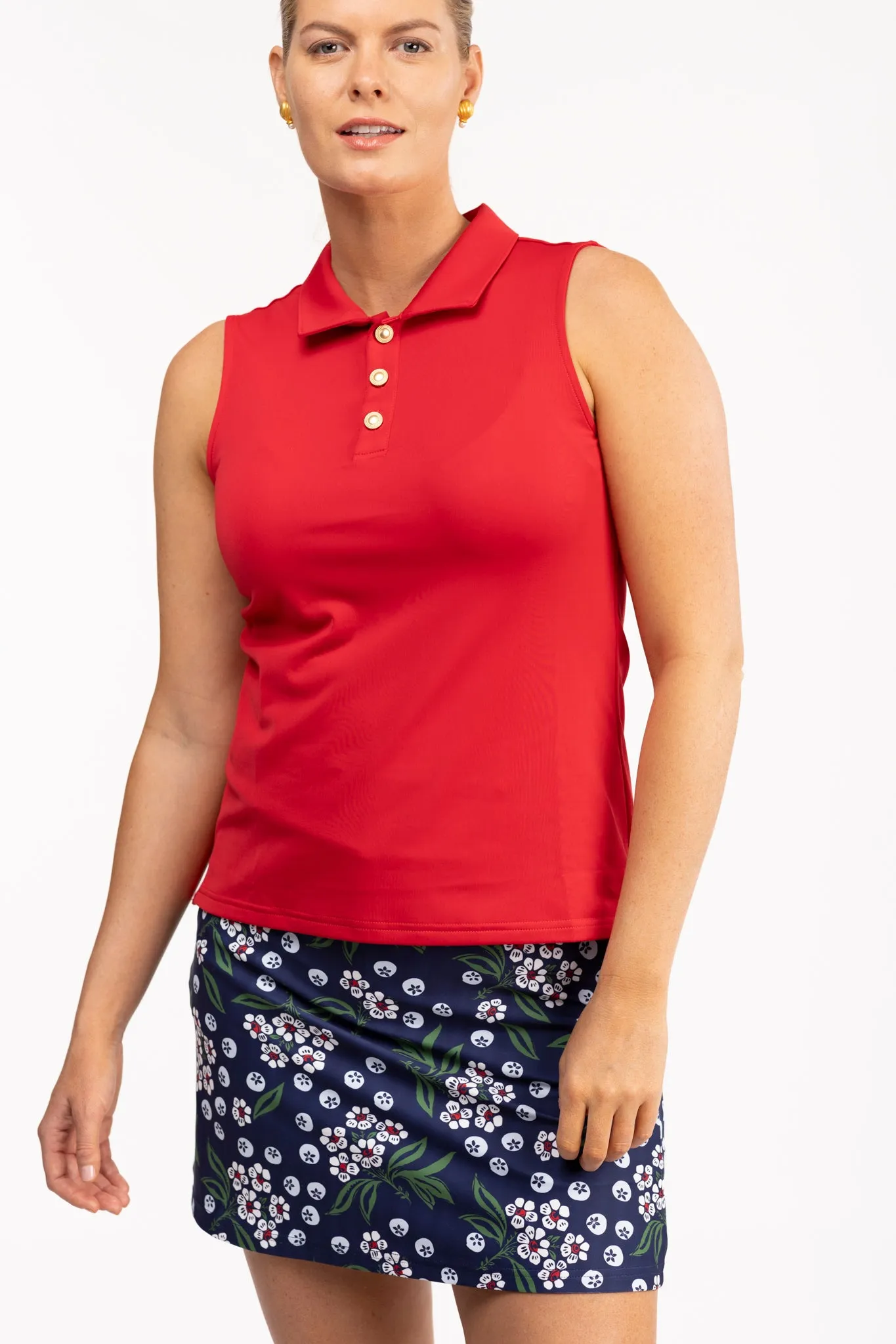 The Alice Polo - Cherry