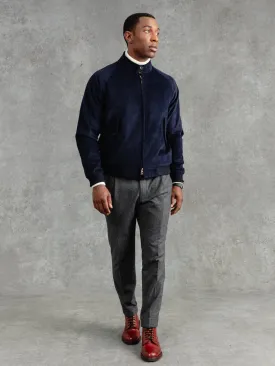 Optimized High-Quality M3 Cord Bomber Jacket in Stylish Ink Color