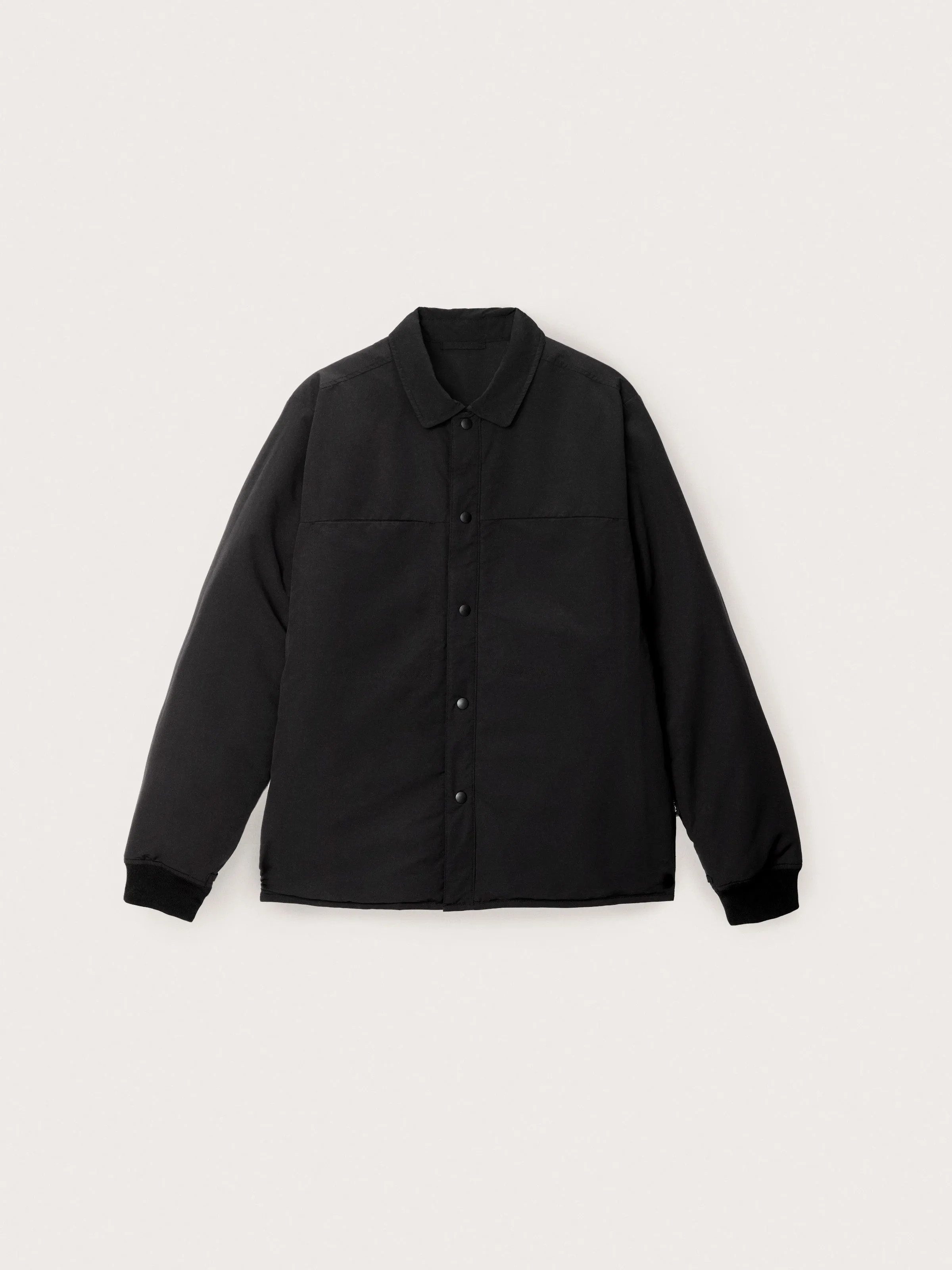 The Skyline Point Collar Jacket in Black