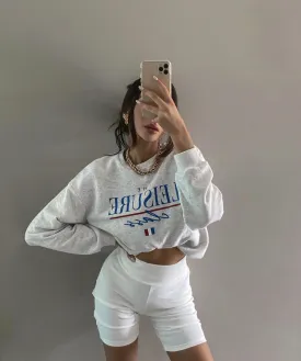 Thicc white bike shorts