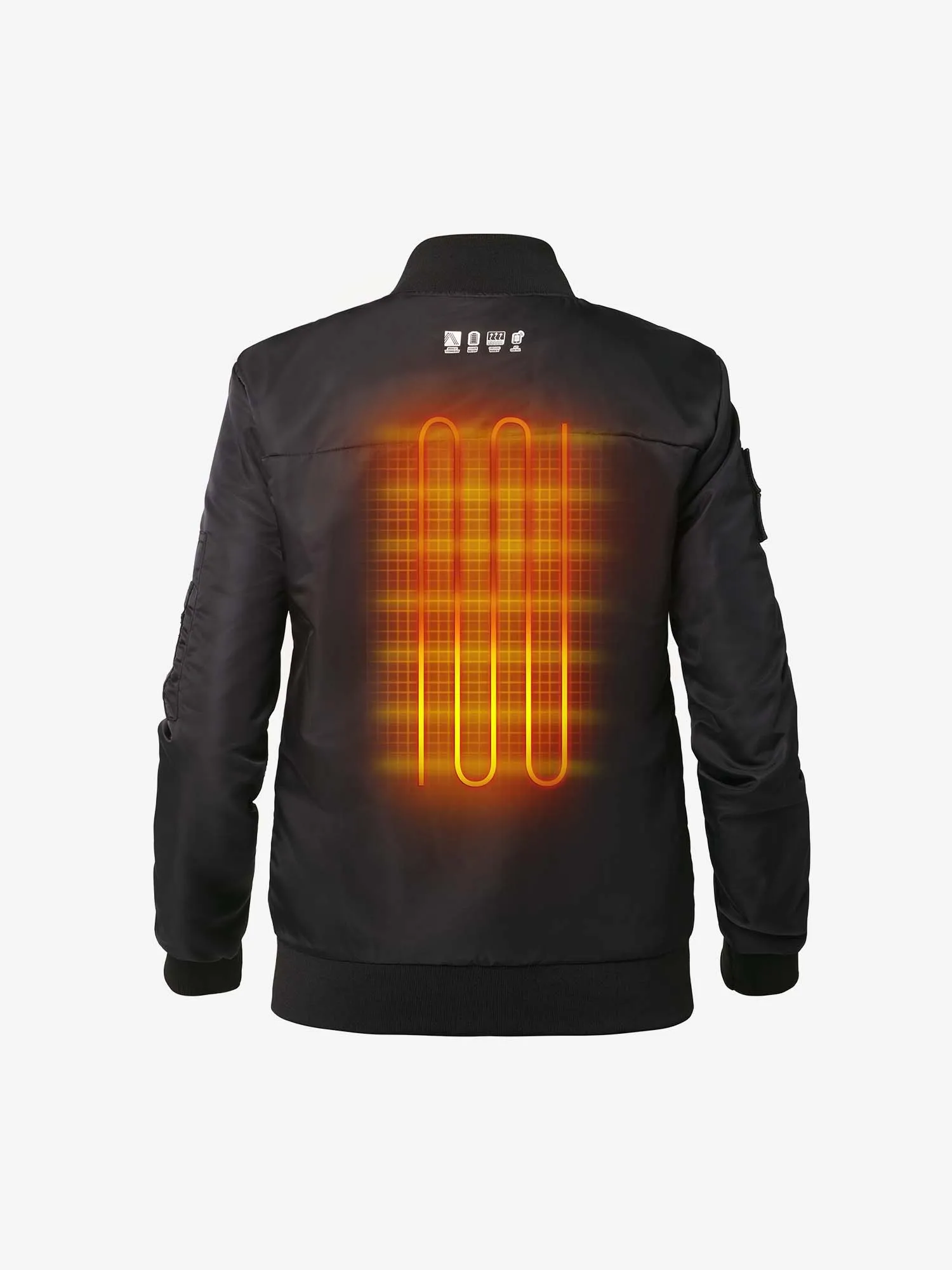Unisex MAX 22W Heated Bomber Jacket with HeatSync