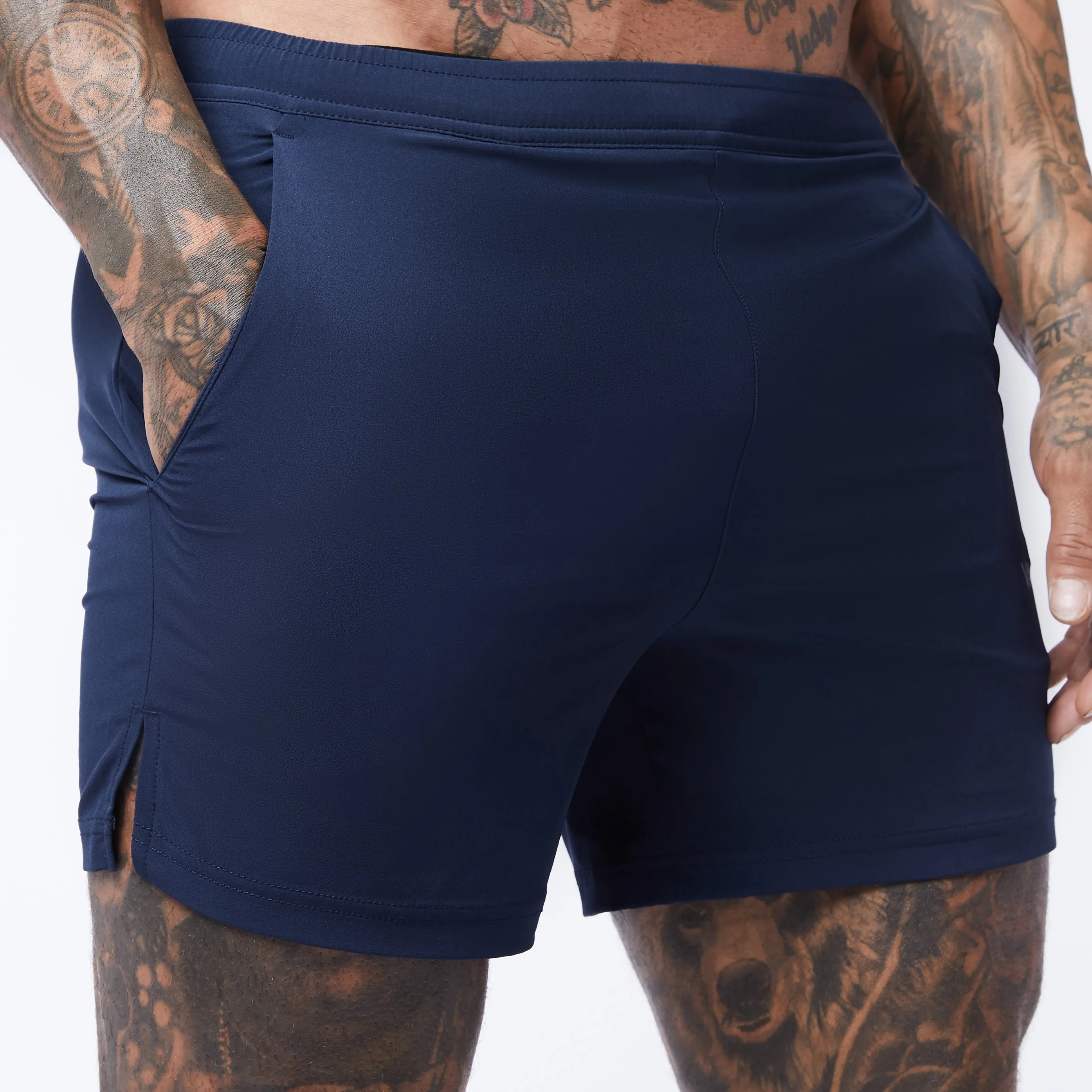 Vanquish Core Performance Navy Shorts