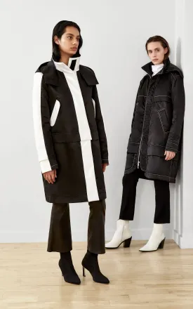 WATER-RESISTANT CONVERTIBLE SUSTAINABLE RAINCOAT