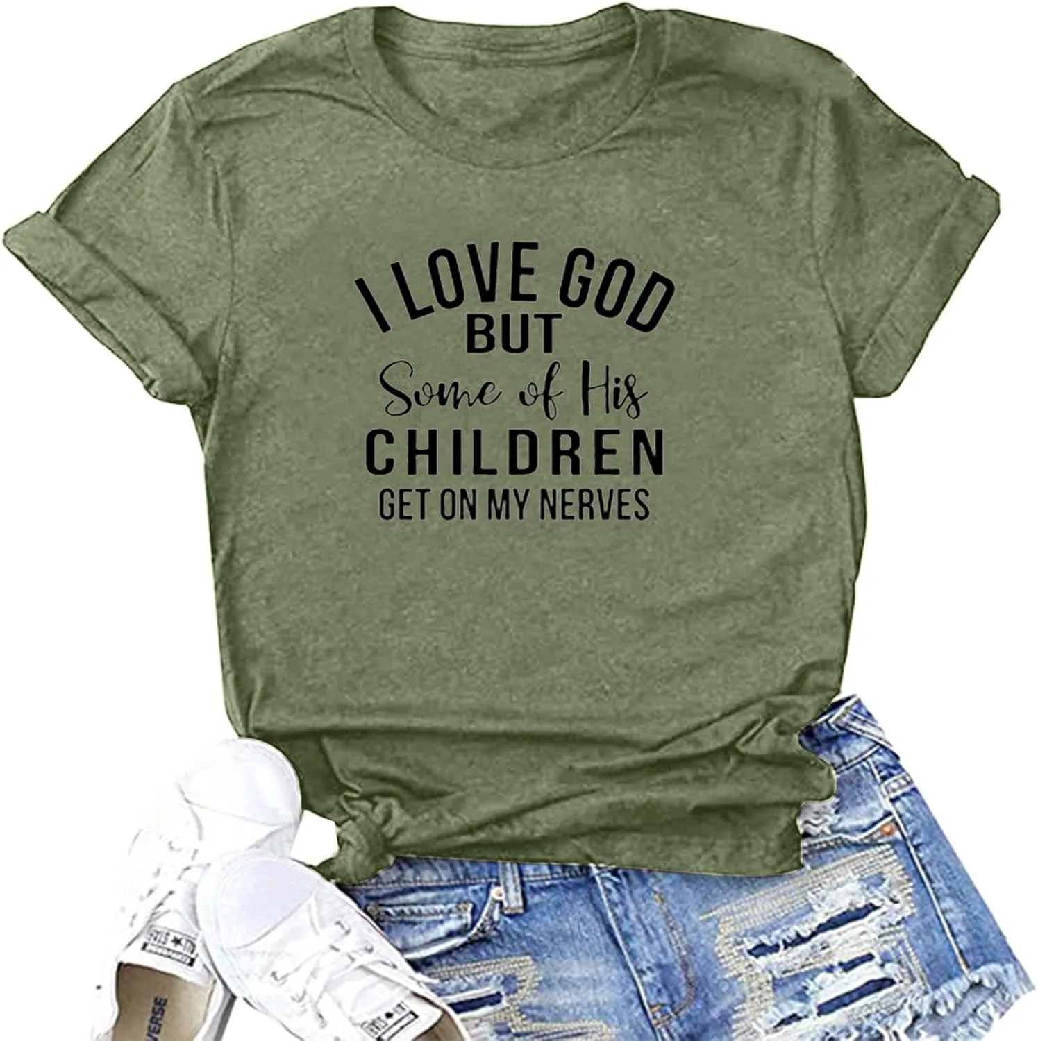 Womens Graphic T-Shirts Short Sleeve Summer Tops Loose Fit Crew Neck Tshirt Blouse Casual Trendy Tunic Tee Shirt