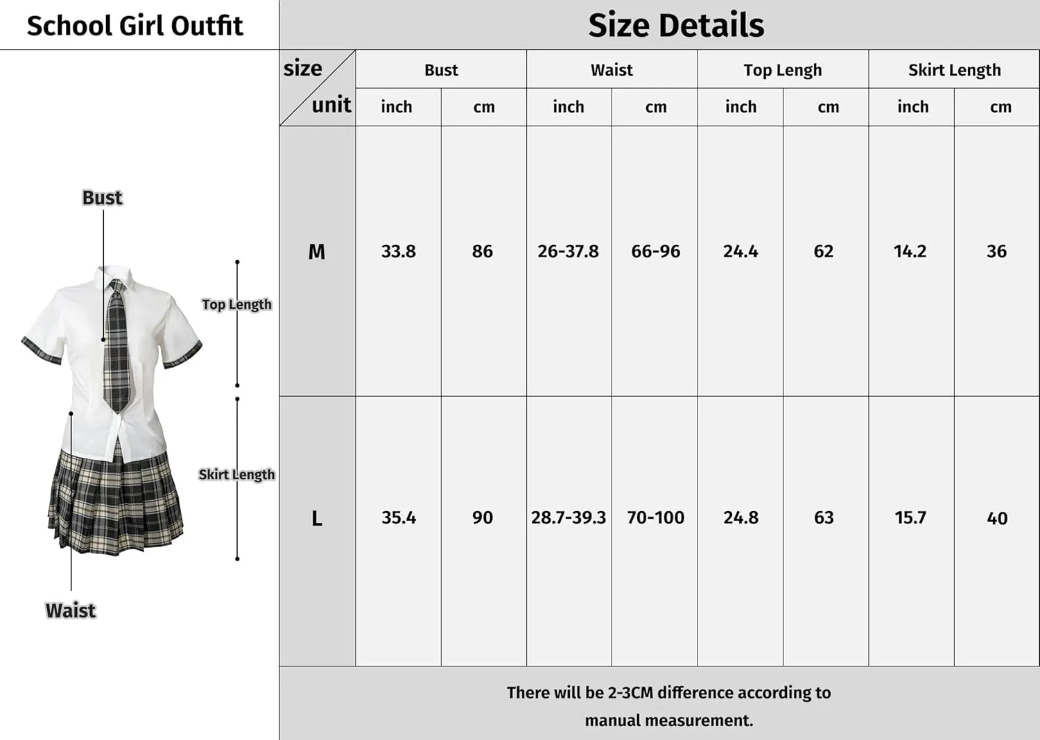 Women's School Girl Outfit Lingerie Set Sexy Student Costumes With Plaid Mini Skirt