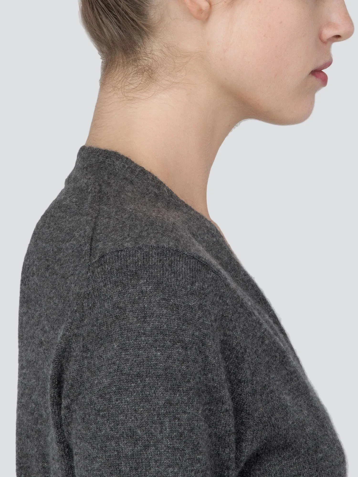 Wrap Cardigan_Graphite