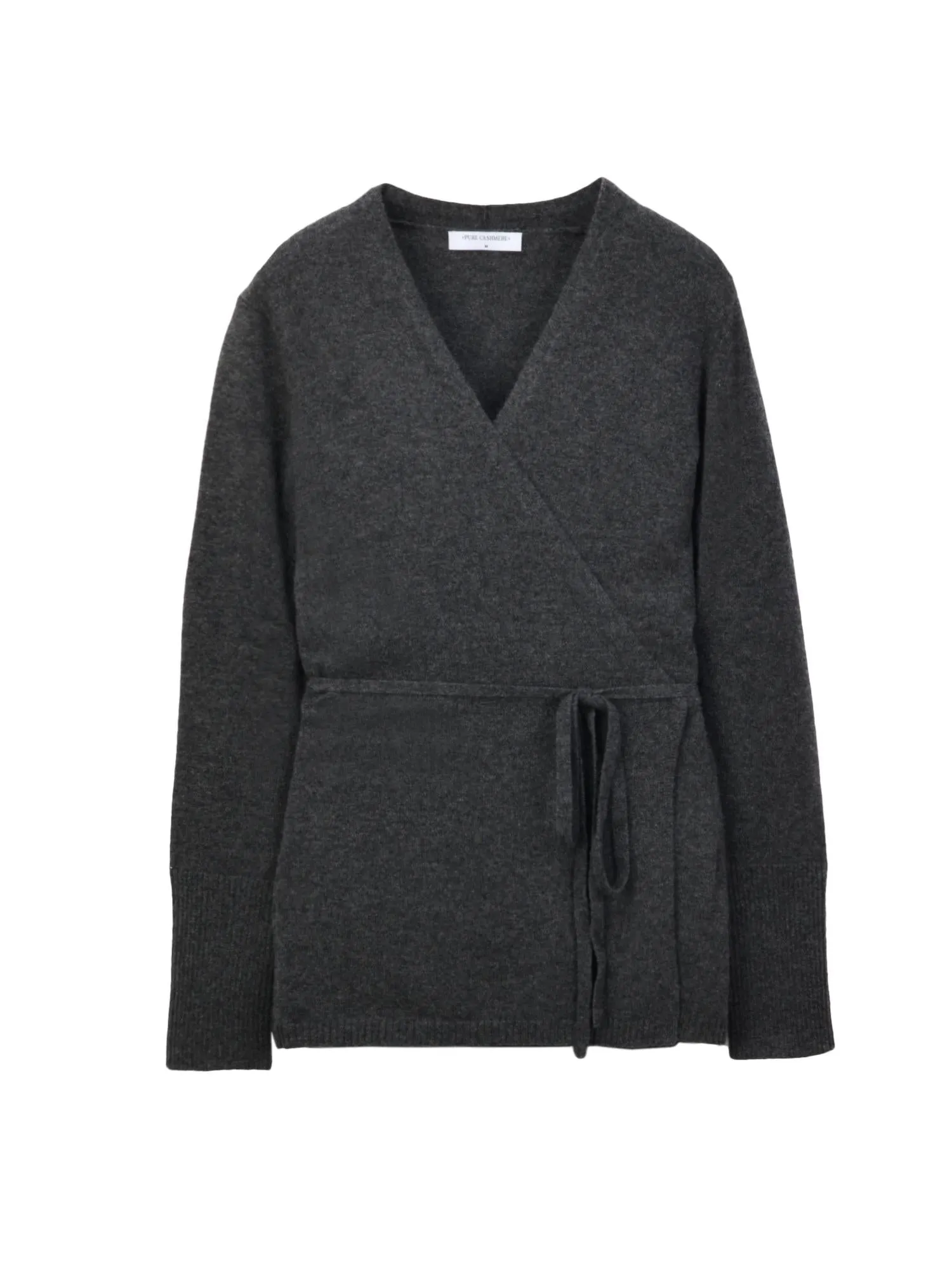 Wrap Cardigan_Graphite
