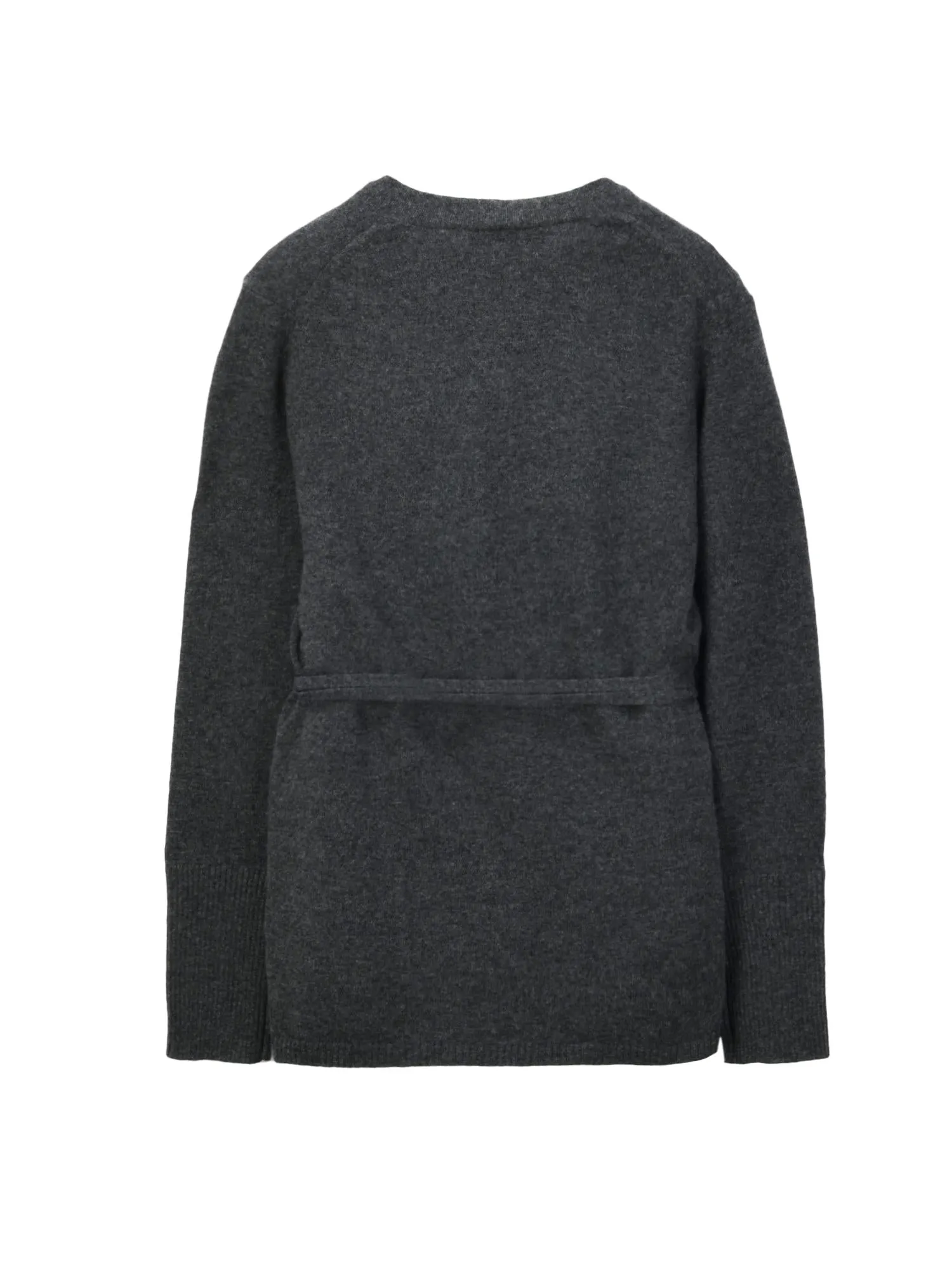 Wrap Cardigan_Graphite