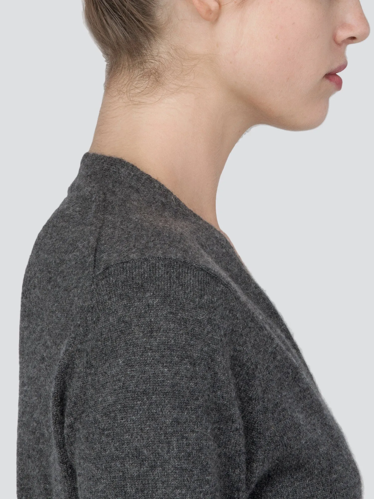 Wrap Cardigan_Graphite