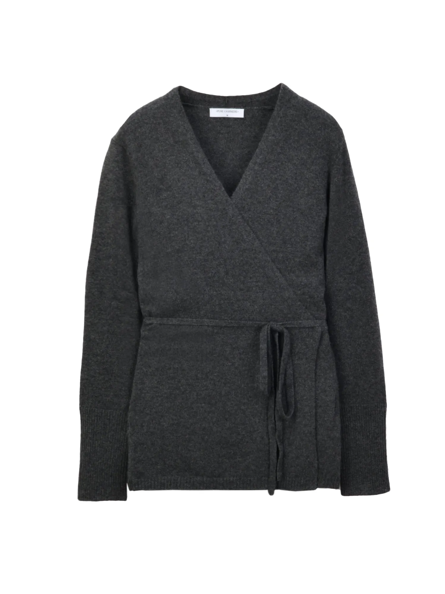 Wrap Cardigan_Graphite