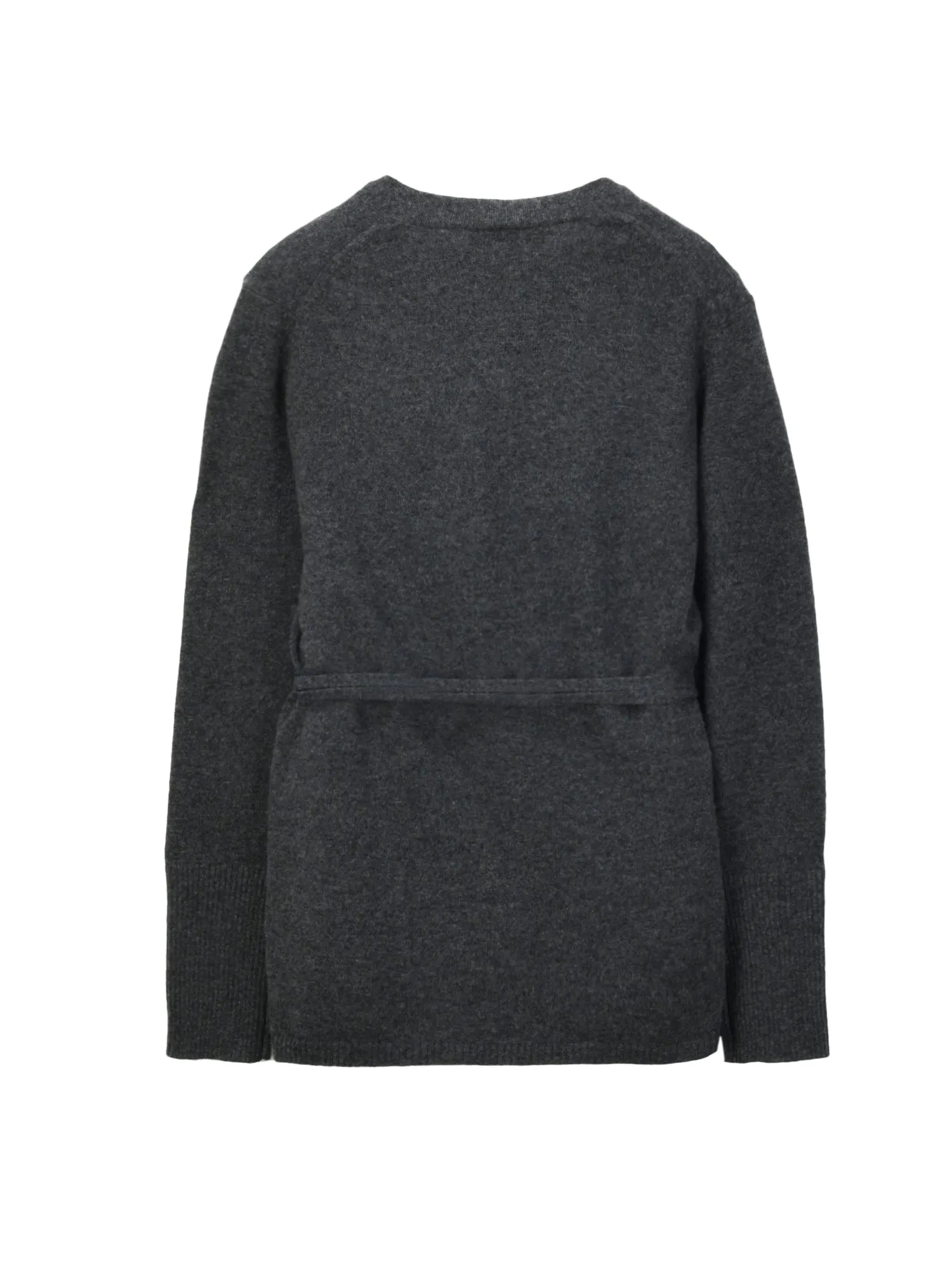 Wrap Cardigan_Graphite