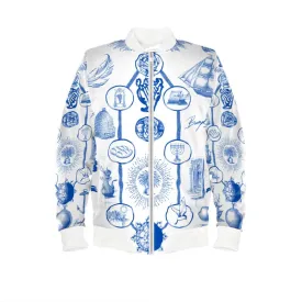 YHVH Women's Satin Bomber